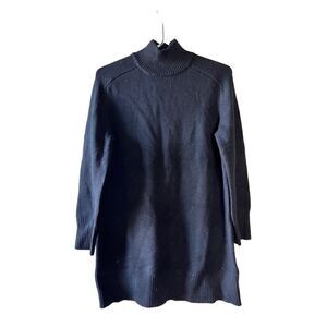 Zara Women's Mock Neck Knit Sweater In Black Size S NWT